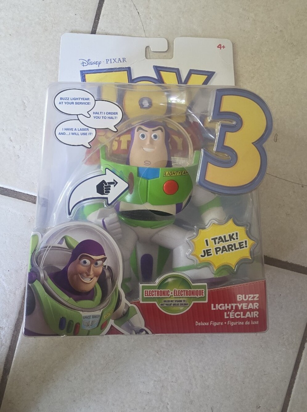 Buzz Lightyear Action Figure with Voice Sounds by Mattel Disney Pixar Electronic